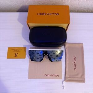 Louis Vuitton White Monogram Sunglasses